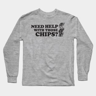 Help Chips Long Sleeve T-Shirt